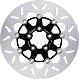 Rear Floating Round Brake Disc - Galfer Compatible With Harley-Davidson Xl L Superlow 883 (2014)