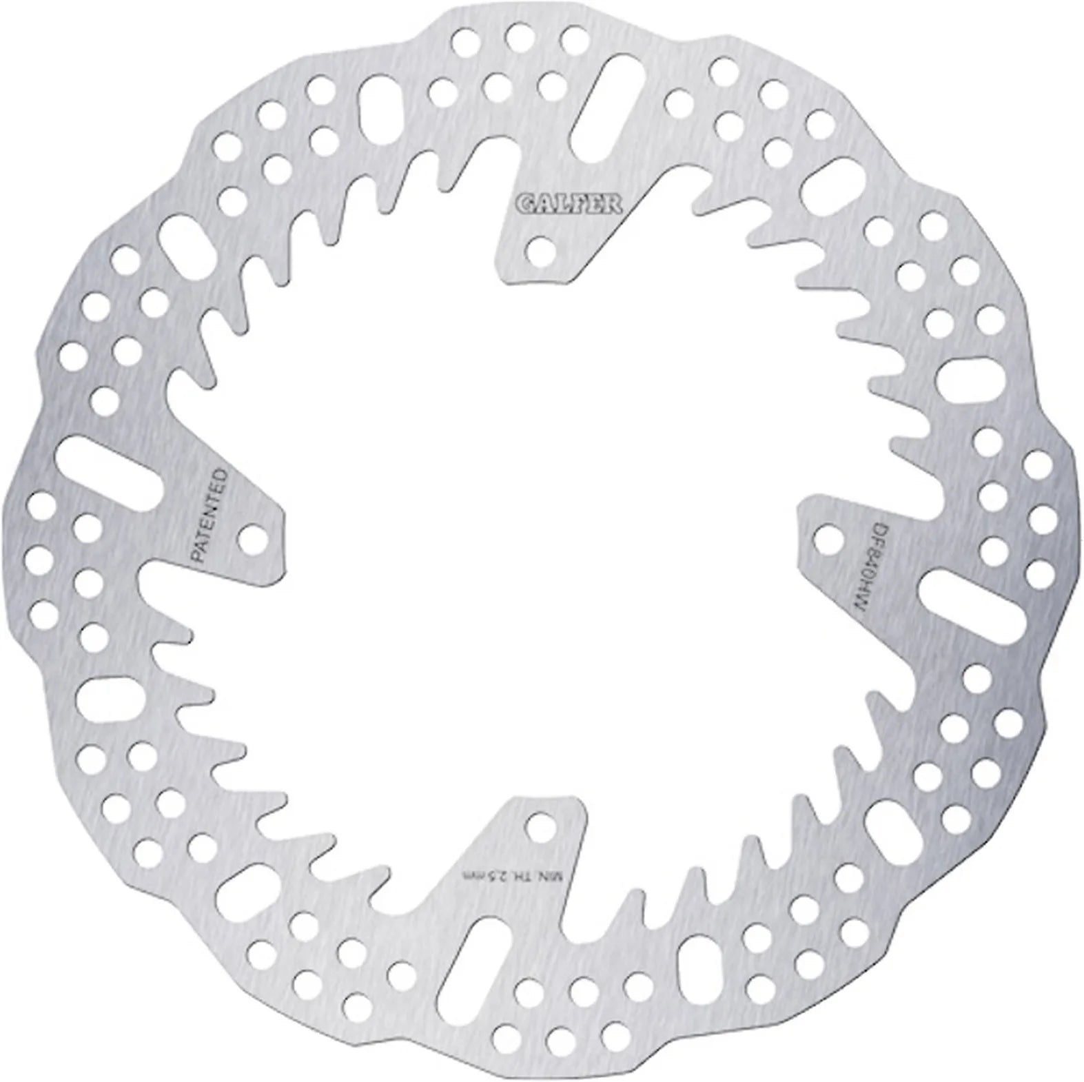Rear Fixed Shark Brake Disc - Galfer Compatible With Tm En 530 F (2015)