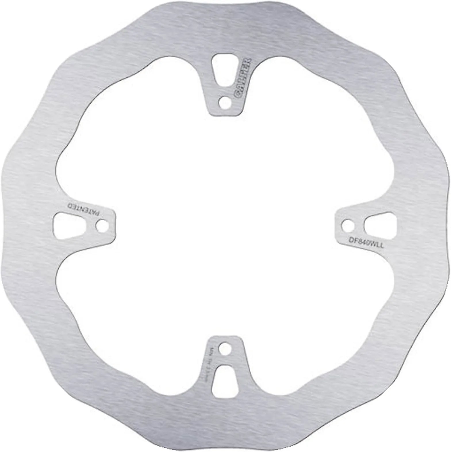 Rear Fixed Wave Brake Disc - Galfer Compatible With Tm 144 Fi En 2T (2024)