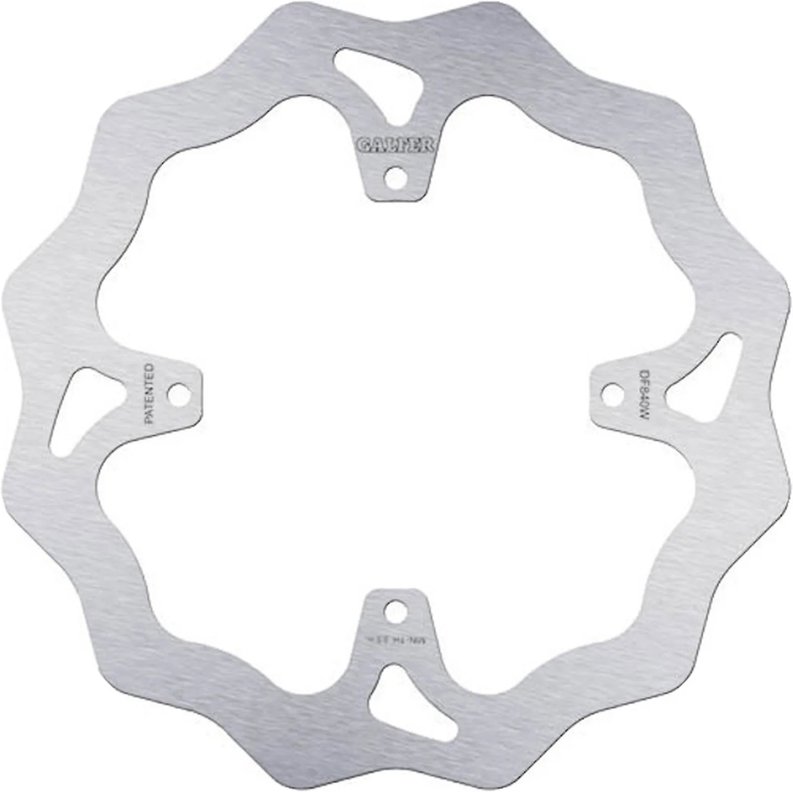 Rear Fixed Wave Brake Disc - Galfer Compatible With Tm 300 Mx Es 2T (2024)