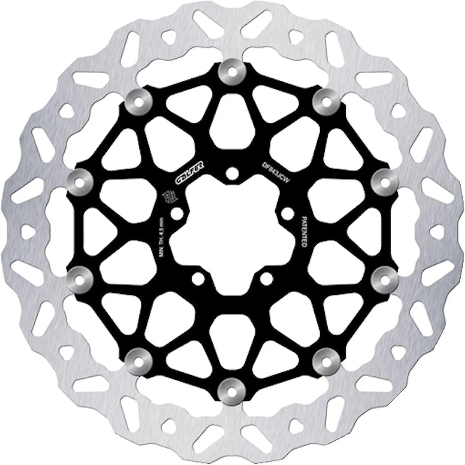 Front Floatech Wave Brake Disc - Galfer Compatible With Ktm 1290 Super Duke R Evo (2022-2023)