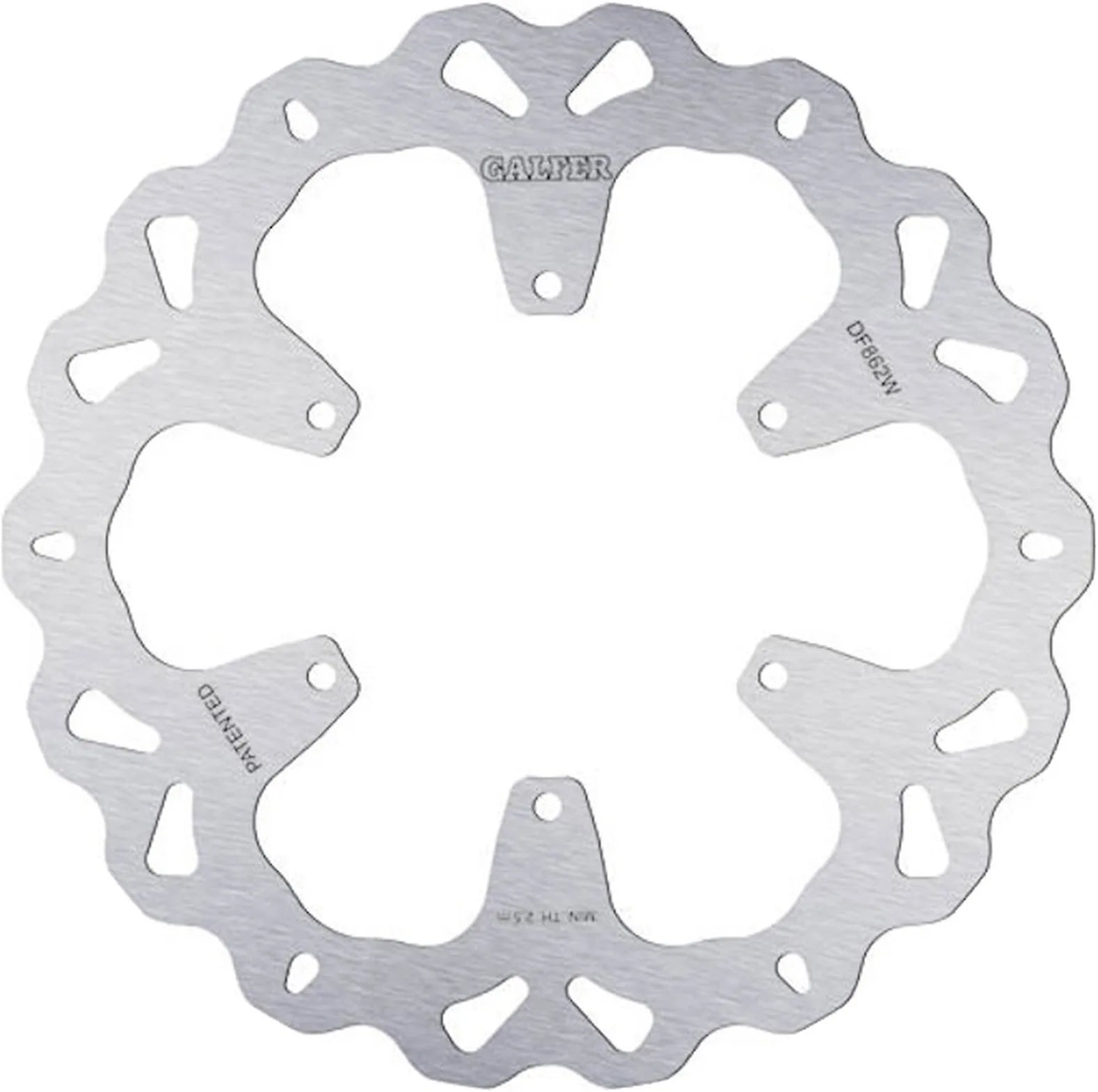 Disco De Freno Delantero Fijo Onda - Galfer Compatible Con Benelli 510 Enduro (2008)