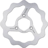 Rear Fixed Wave Brake Disc - Galfer Compatible With Peugeot Elyseo 125 (2001)