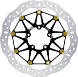 Front Floatech Racing Wave Brake Disc - Galfer Compatible With Ducati 848 Streetfighter (2013-2015)