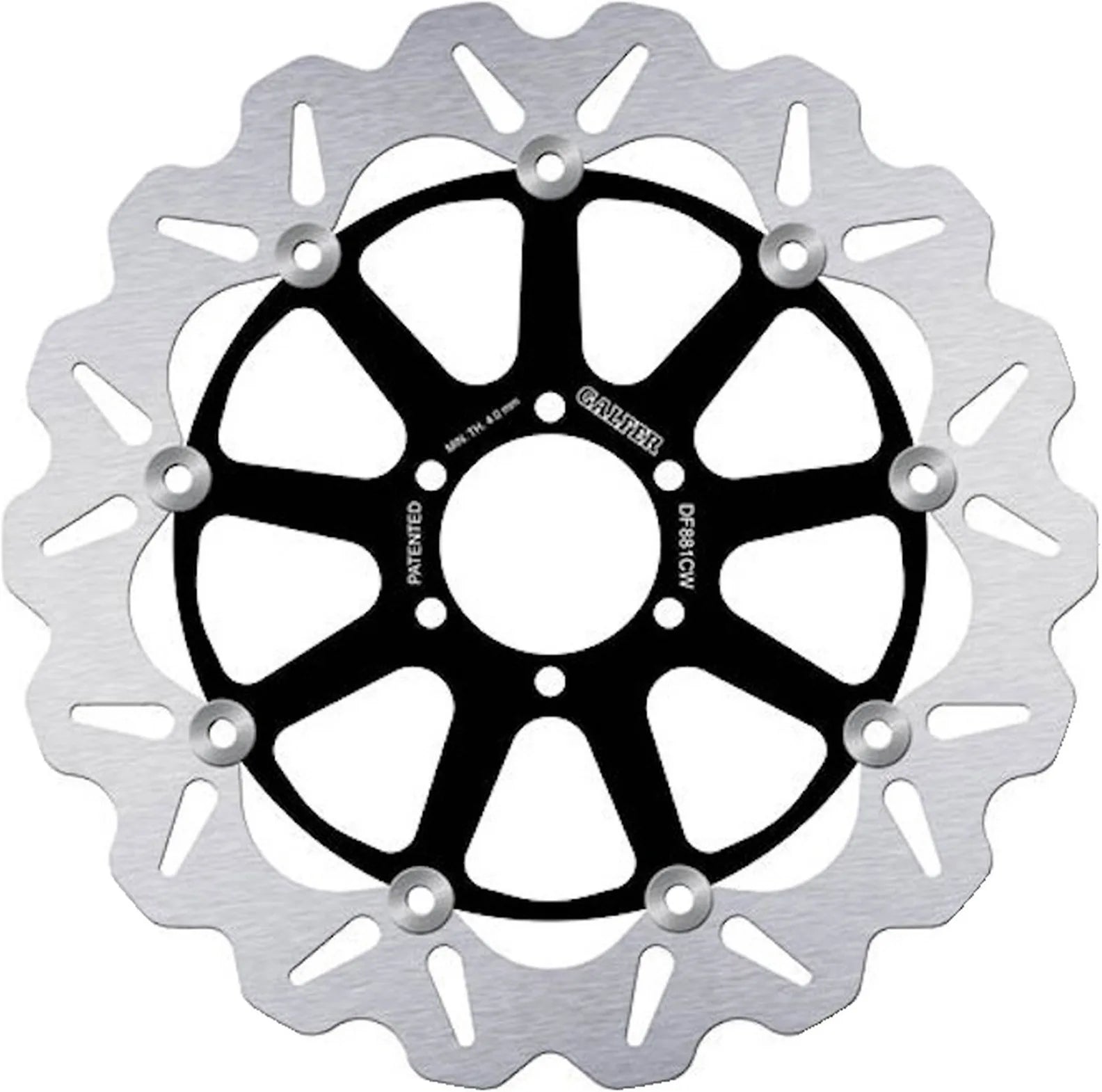 Disco De Freno Delantero Flotante Onda - Galfer Compatible Con Benelli Trek Amazonas 1130 (2007)
