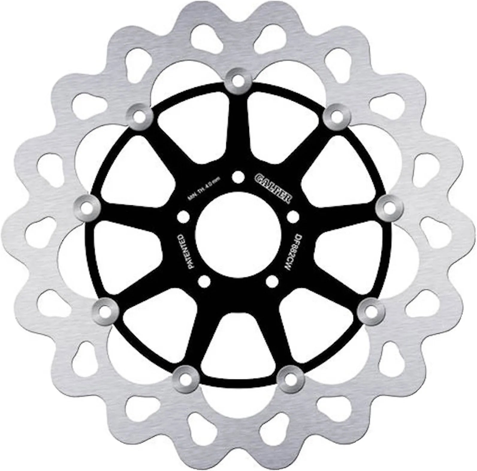 Disco De Freno Delantero Flotante Onda - Galfer Compatible Con Buell S3 Thunderbolt 1200
