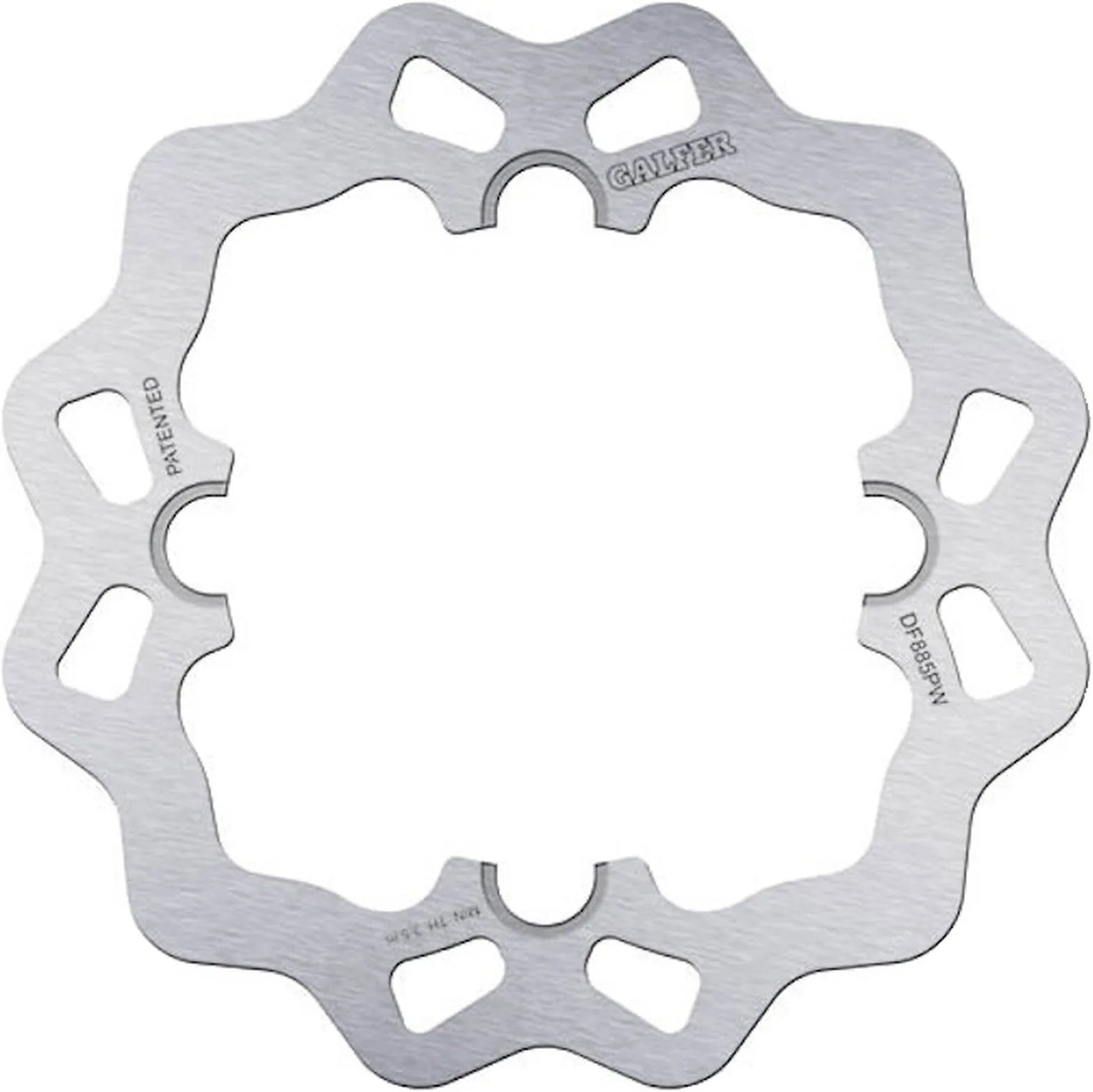 Rear Wave Brake Disc - Galfer Compatible With Swm Rs 650 R (2016)