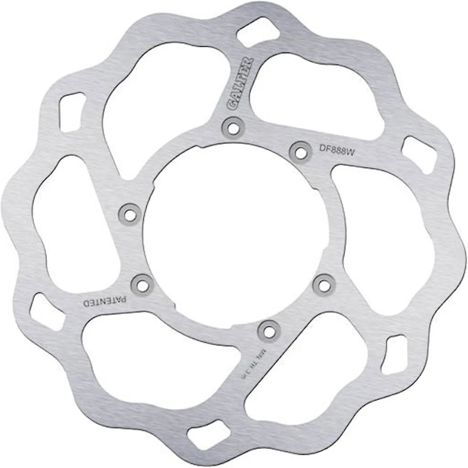 Disco De Freno Delantero Fijo Onda - Galfer Compatible Con Derbi Terra 4T 125 (2006)