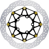 Front Floatech Racing Wave Brake Disc - Galfer Compatible With Triumph Street Triple Rs 765 (2017)