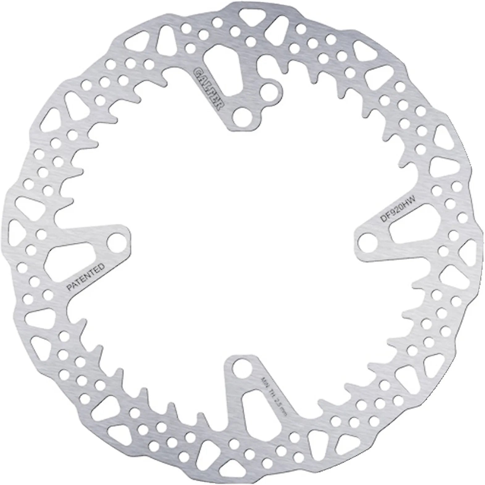 Front Fixed Shark Brake Disc - Galfer Compatible With Sherco 250 Sef-R Fork Wp (2014)