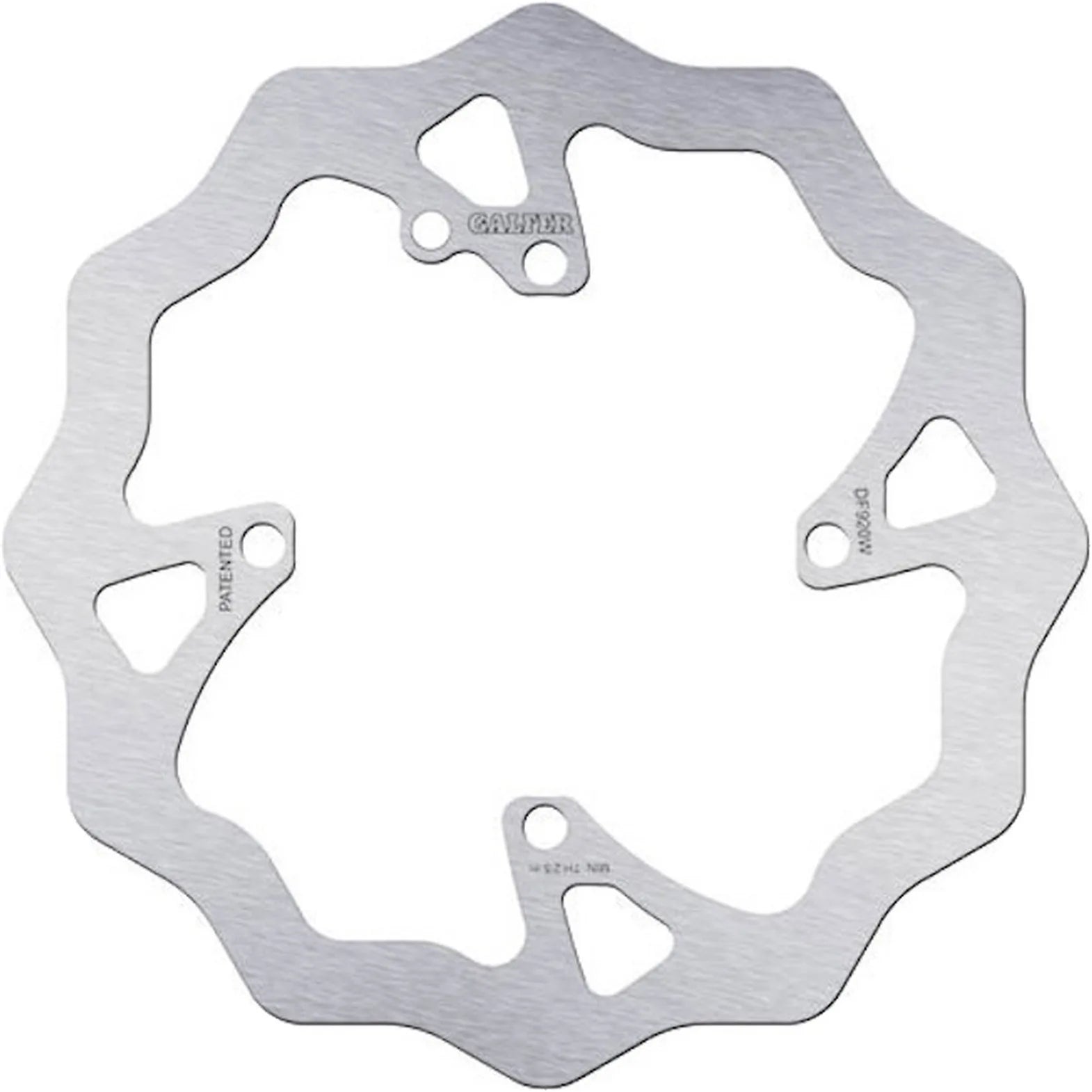 Front Fixed Wave Brake Disc - Galfer Compatible With Sherco 300 Sef-R Fork Wp (2014)