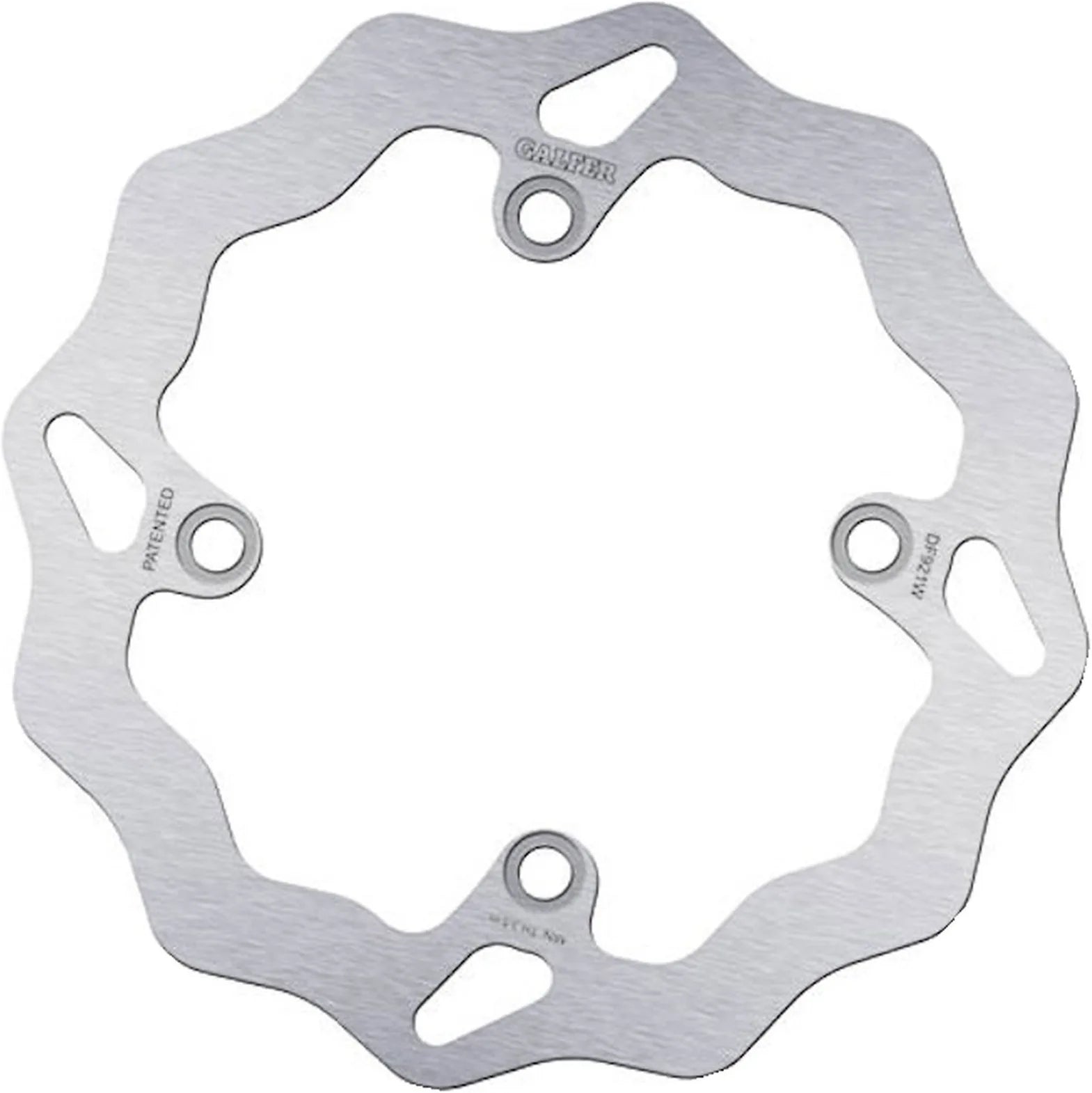 Rear Fixed Wave Brake Disc - Galfer Compatible With Sherco 250 Se Fork Sachs (2014)