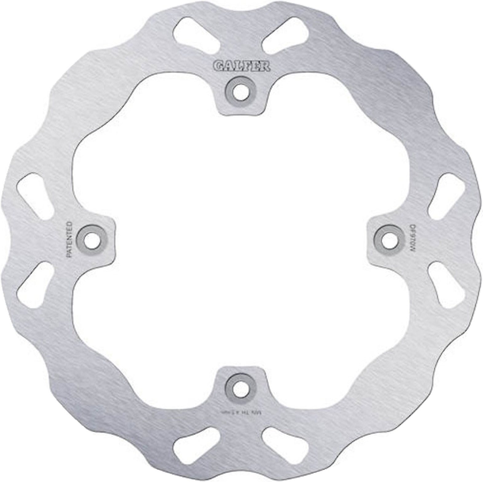 Front Left Wave Brake Disc - Galfer Compatible With Can Am Sidexside Maverick X3 1000 (2017)