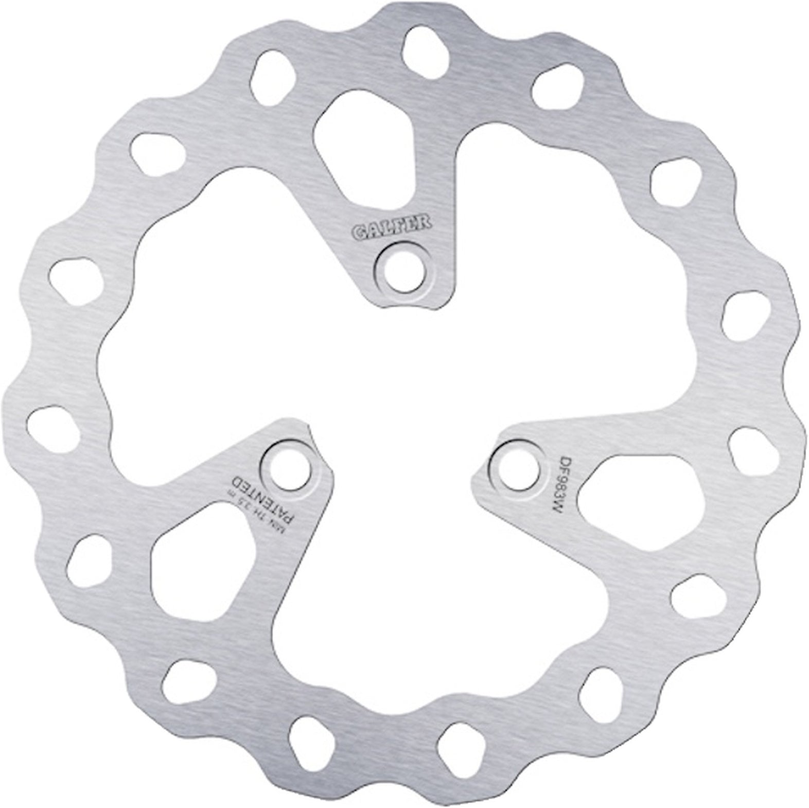 Front Fixed Pit Bike Wave Brake Disc - Galfer Compatible With Help Racing Hr 10Gp 110 (2023)