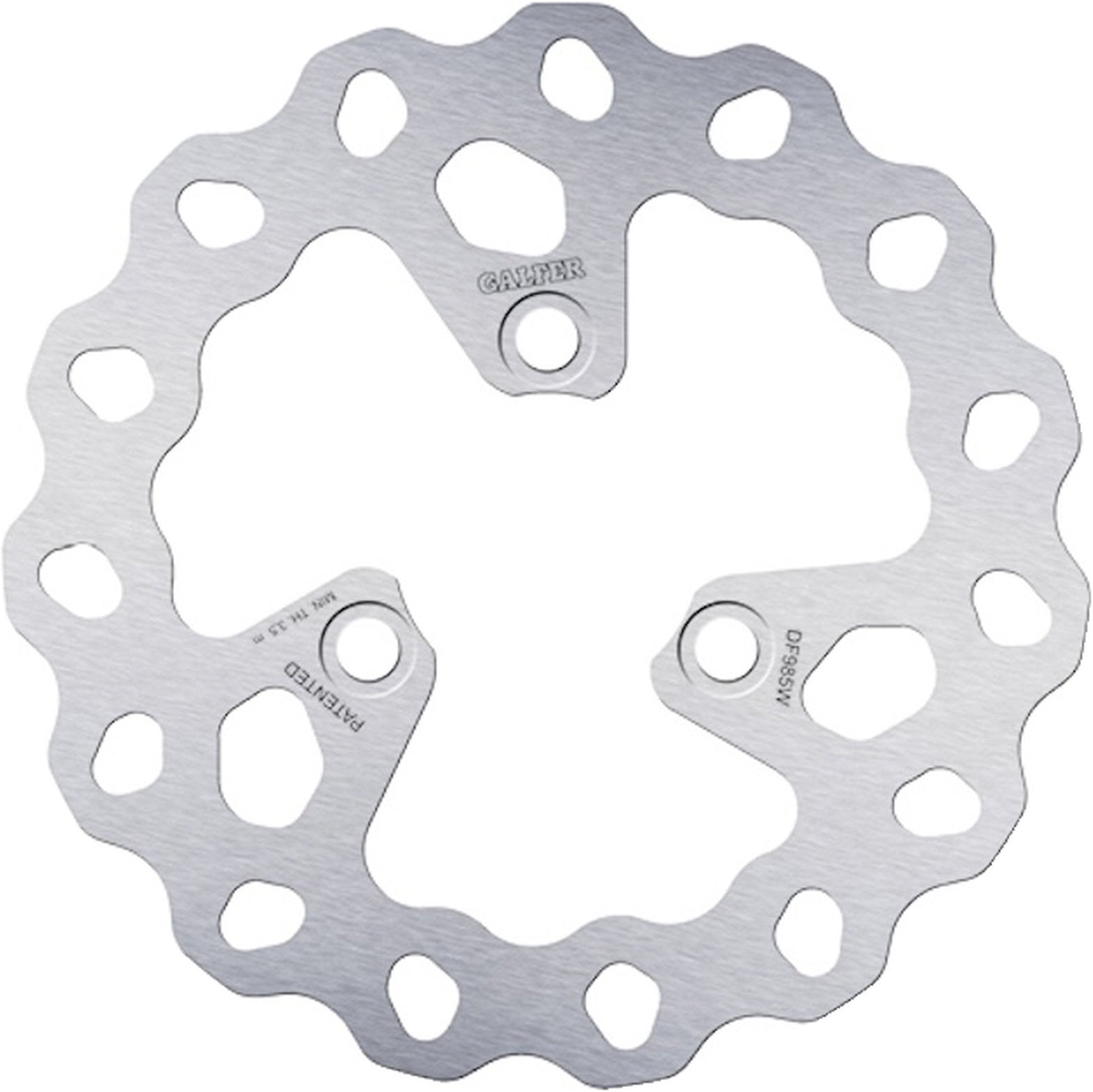 Rear Fixed Pit Bike Wave Brake Disc - Galfer Compatible With Help Racing Hr 12 Gp 160 (2023)
