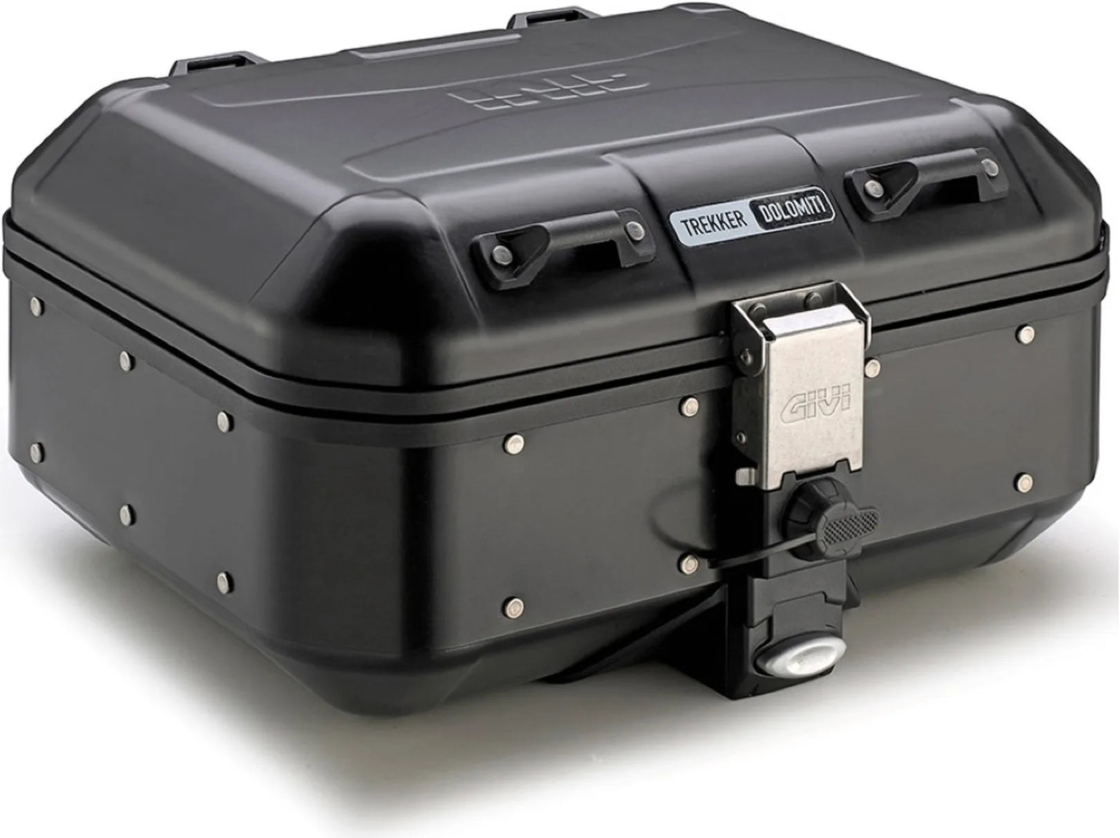 Baúl Monokey Trekker Dolomiti Aluminio Negro 30 Lt Trekker Dolomiti Aluminio - Givi Compatible Con Ktm 890 Duke R (2021-2023)