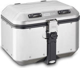 Monokey Trekker Dolomiti Aluminium Top Case - 46 Lt Trekker Dolomiti Aluminium - Givi Compatible With Suzuki Sv 650 (2016-2024)