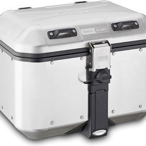 Monokey Trekker Dolomiti Aluminium Top Case - 46 Lt Trekker Dolomiti Aluminium - Givi Compatible With Kawasaki Z 1000 Sx (2017-2019)