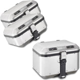 Baúl + Maletas Laterales Trekker Dolomiti Aluminio 106 Lt Trekker Dolomiti Aluminio - Givi Compatible Con Honda Nc 750 X (2016-2020)