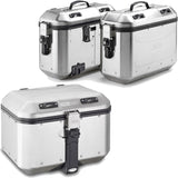 Trekker Dolomiti Aluminium Top Case + Side Cases - 118 Lt Trekker Dolomiti Aluminium - Givi Compatible With Yamaha Tracer 900 - Gt (2018-2020)