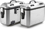 Monokey Trekker Dolomiti Aluminium Side Cases - 72 Lt Trekker Dolomiti Aluminium - Givi Compatible With Kawasaki Versys 650 (2022-2024)