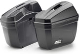 Maletas Laterales Monokey Negro 44 Lt Plastico - Givi Compatible Con Bmw R 1200 Gs (2004-2012)