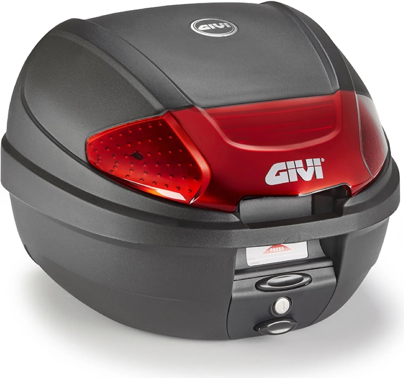 Baúl Monolock Negro 30 Lt Plastico - Givi Compatible Con Ktm 890 Smt (2023-2024)
