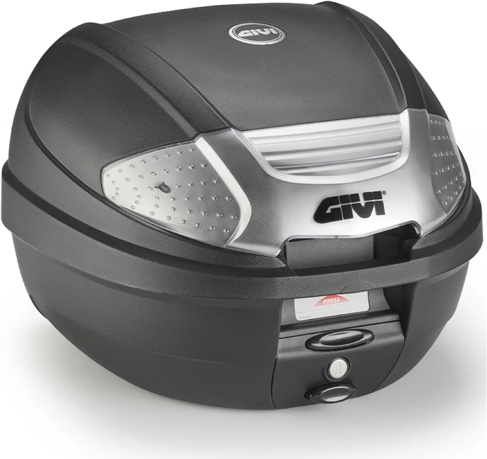 Baúl Monolock Negro Tech 30 Lt Plastico - Givi Compatible Con Ktm 790 Adventure R (2019-2020)