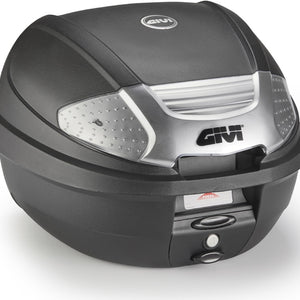 Monolock Black Tech Top Case - 30 Lt Technopolymer - Givi Compatible With Kawasaki Z 1000 Sx (2017-2019)