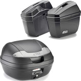 Vision Black Tech Top Case + Side Cases - 78 Lt Vision Technopolymer - Givi Compatible With Honda X-Adv 750 (2021-2024)