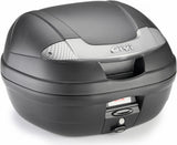 Monolock Vision Black Tech Top Case - 34 Lt Vision Technopolymer - Givi Compatible With Aprilia Shiver 750 (2010-2020)