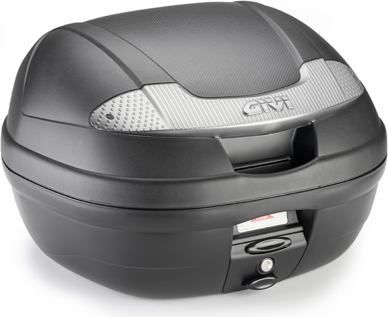 Monolock Vision Black Tech Top Case - 34 Lt Vision Technopolymer - Givi Compatible With Kove Moto 510 X (2024)