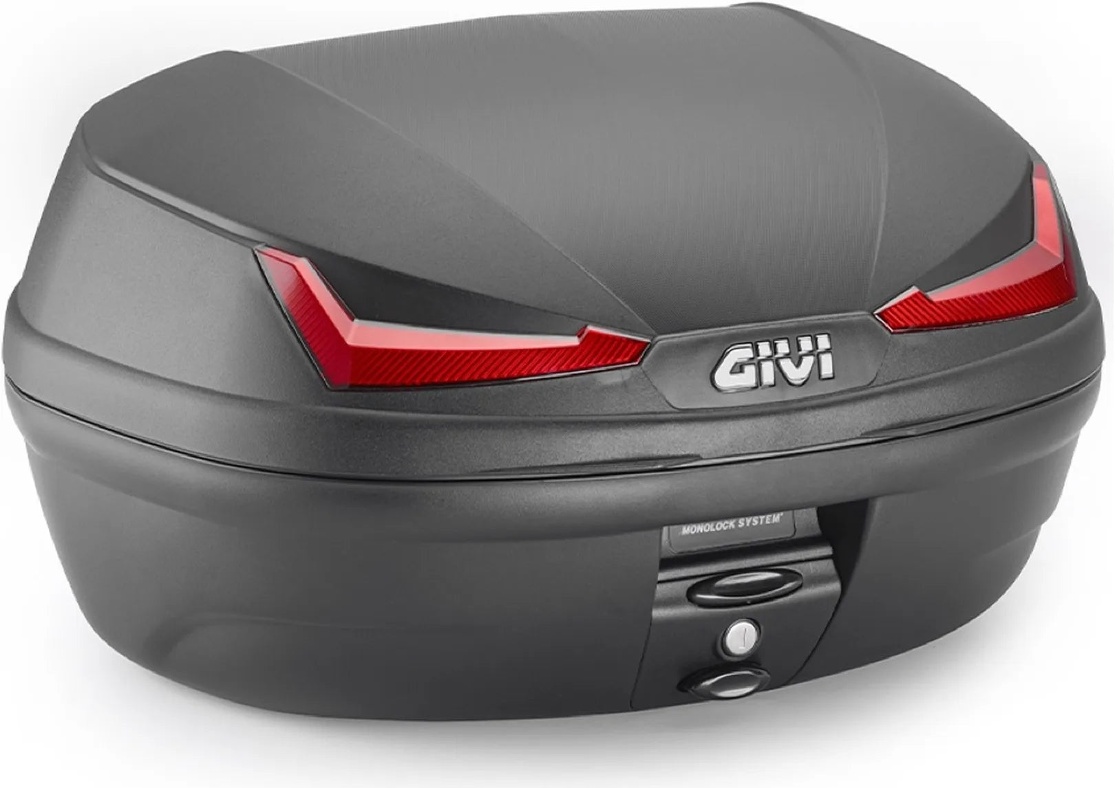 Baúl Monolock Simply Iv Negro 45 Lt Simply Iv Plastico - Givi Compatible Con Ktm 390 Duke (2017-2023)