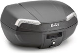 Baúl Monolock Riviera Negro Tech 46 Lt Riviera Plastico - Givi Compatible Con Honda Forza 125 (2021-2022)