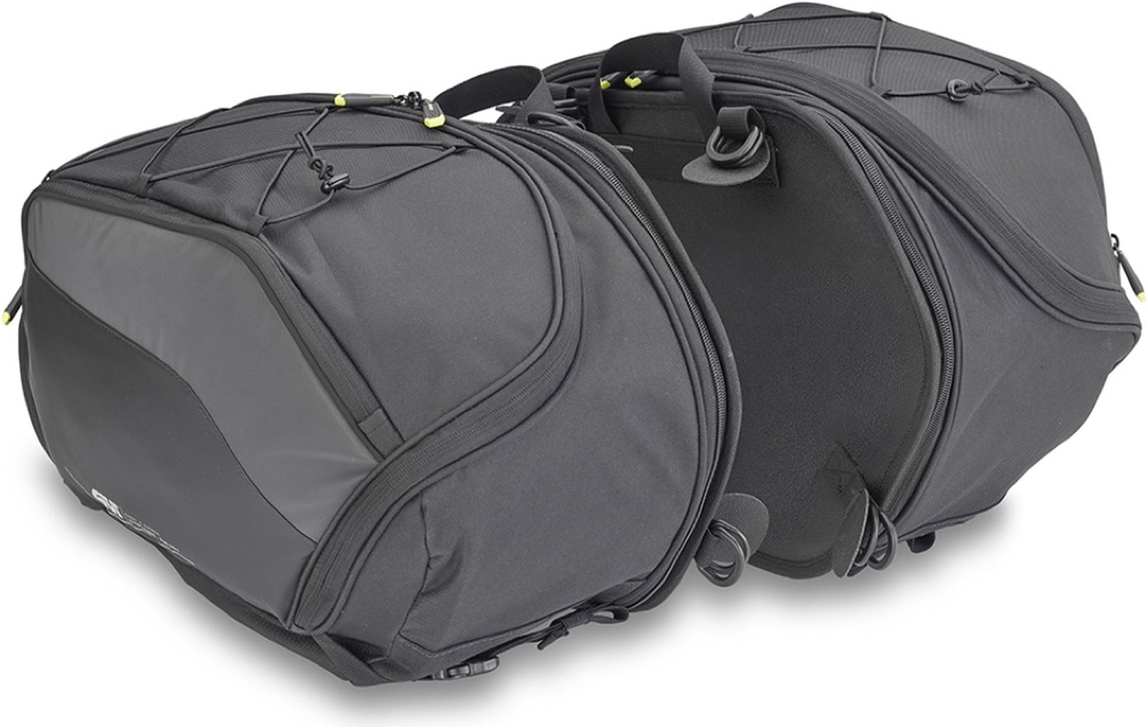 Black Side Bags - 60 Lt Nylon - Givi Compatible With Aprilia Rs 660 (2021-2024)