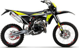Tubo De Escape Con Homologación Acústica Sonic Aluminio - Giannelli Compatible Con Fantic Motor Xe 50 Enduro (2021)