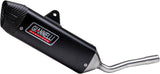 Tubo De Escape Con Homologación Acústica Sonic Aluminio Negro - Giannelli Compatible Con Vent Moto Derapage 50 (2021)