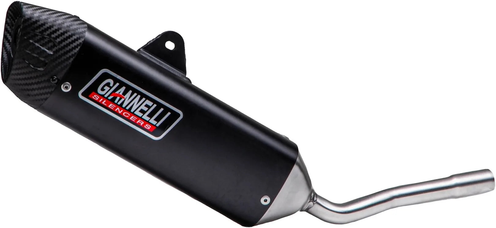 Tubo De Escape Con Homologación Acústica Sonic Aluminio Negro - Giannelli Compatible Con Sherco Se 50R Factory (2021)