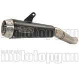 Tubo De Escape Con Homologación Acústica Pro-Race Nichrom Negro Acero - Arrow Special Parts Compatible Con Honda Nx 500 (2024-2026)