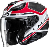 Urban Motorcycle Helmet Hjc F31 Advanced Fiberglass Mc1Sf Ceron Size 07 S