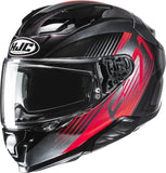 Casco Integral Para Moto Hjc F71 Advanced Fiberglass Mc1 Catos Talla 07 S