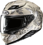 Casco Integral Para Moto Hjc F71 Advanced Fiberglass Mc9Sf Eliz Talla 08 M
