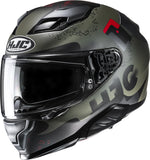 Casco Integral Para Moto Hjc F71 Advanced Fiberglass Mc1Sf Faco Talla 09 L