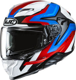Casco Integral Para Moto Hjc F71 Advanced Fiberglass Mc21 Fes Talla 09 L