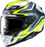 Casco Integral Para Moto Hjc F71 Advanced Fiberglass Mc3Hsf Fes Talla 09 L