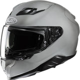Full-Face Motorcycle Helmet Hjc F71 Advanced Fiberglass Grey Size 08 M