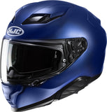 Full-Face Motorcycle Helmet Hjc F71 Advanced Fiberglass Semi Flat Metallic Blue Size 06 Xs
