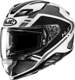 Full-Face Motorcycle Helmet Hjc F71 Advanced Fiberglass Mc5 Tozz Size 11 Xxl