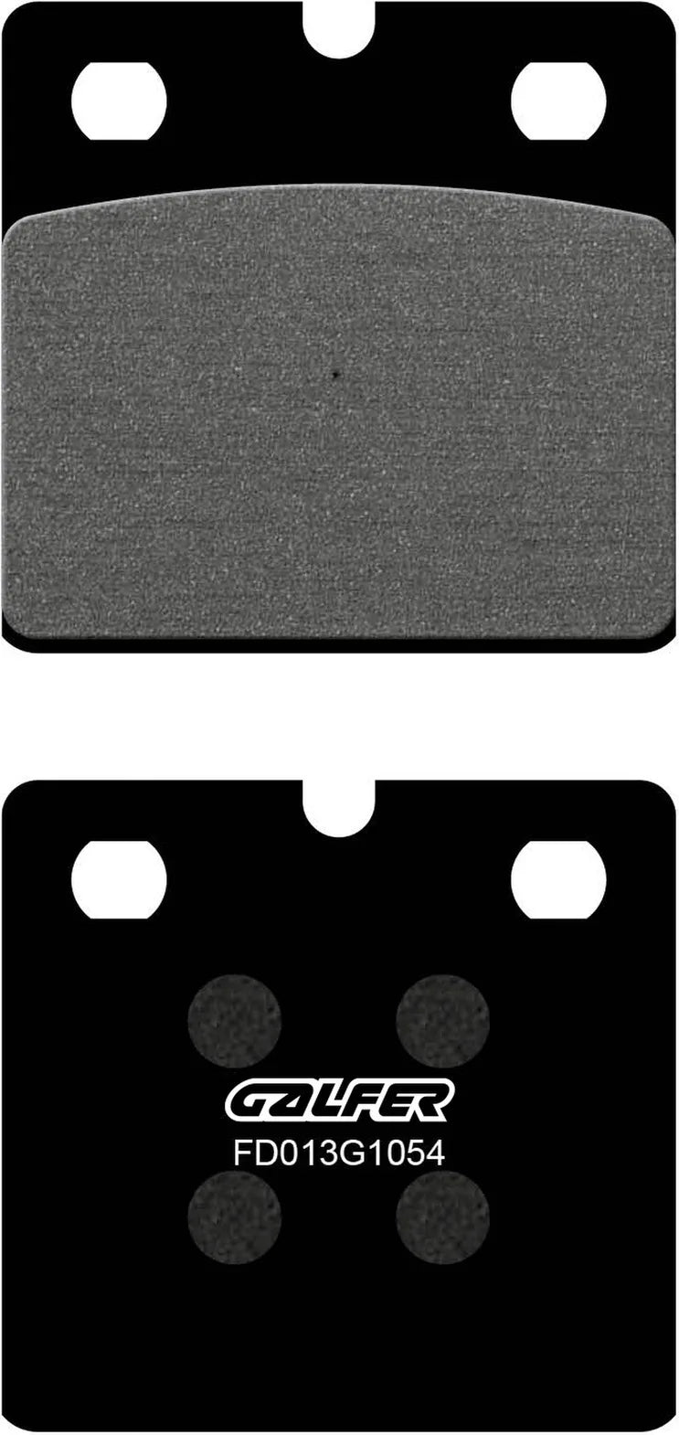 Rear Semi-Metal Brake Pads - Galfer Compatible With Laverda 1200 Ts (1981)