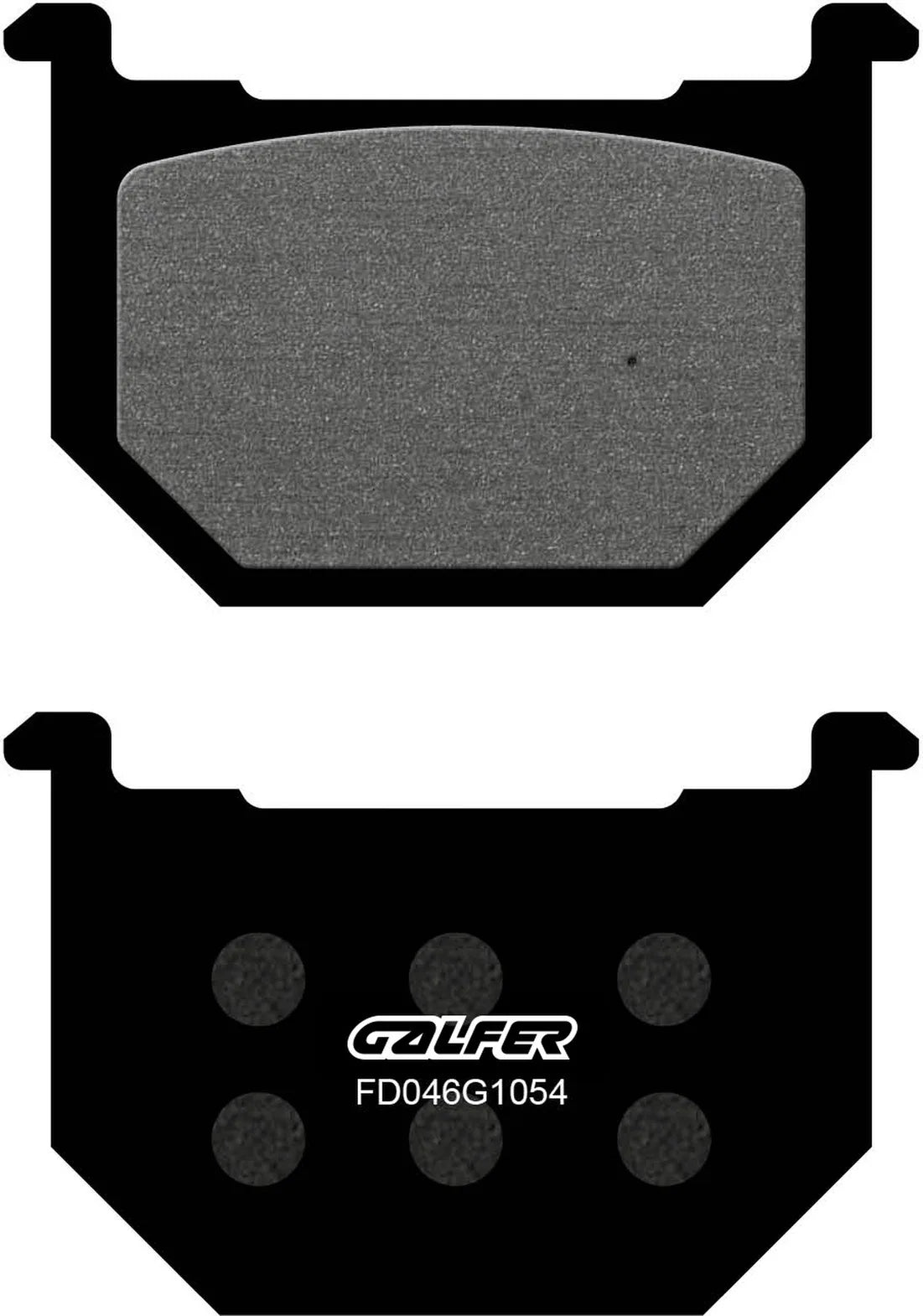 Front Semi-Metal Brake Pads - Galfer Compatible With Suzuki Gsx 750 S Katana (1982)